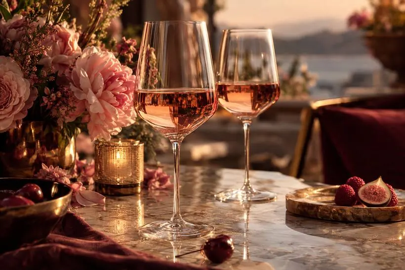 Rosé wine