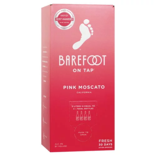Barefoot – Pink Moscato 3L