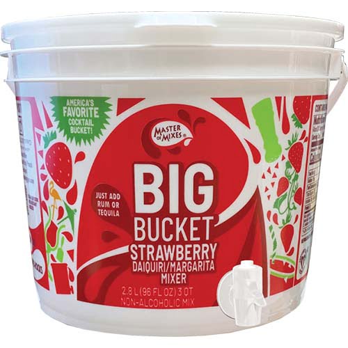 Master Of Mixes – Strawberry Big Bucket 3L