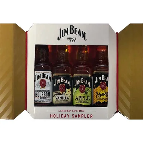 Jim Beam - Holiday Sampler 4pk 50mL - Long Island Wine & Spirit