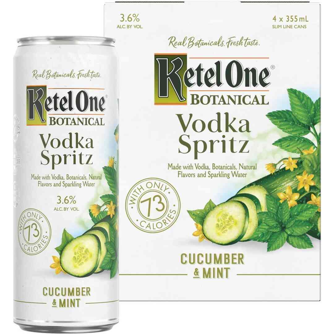 Ketel One – Cucumber & Mint 4pk 355mL