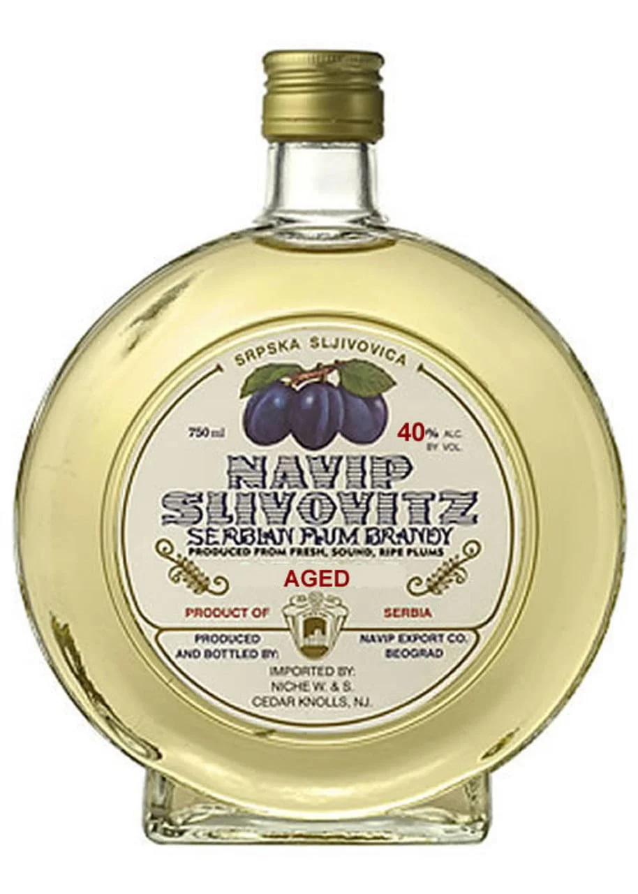 Navip Slivovitz – Plum Brandy 750mL