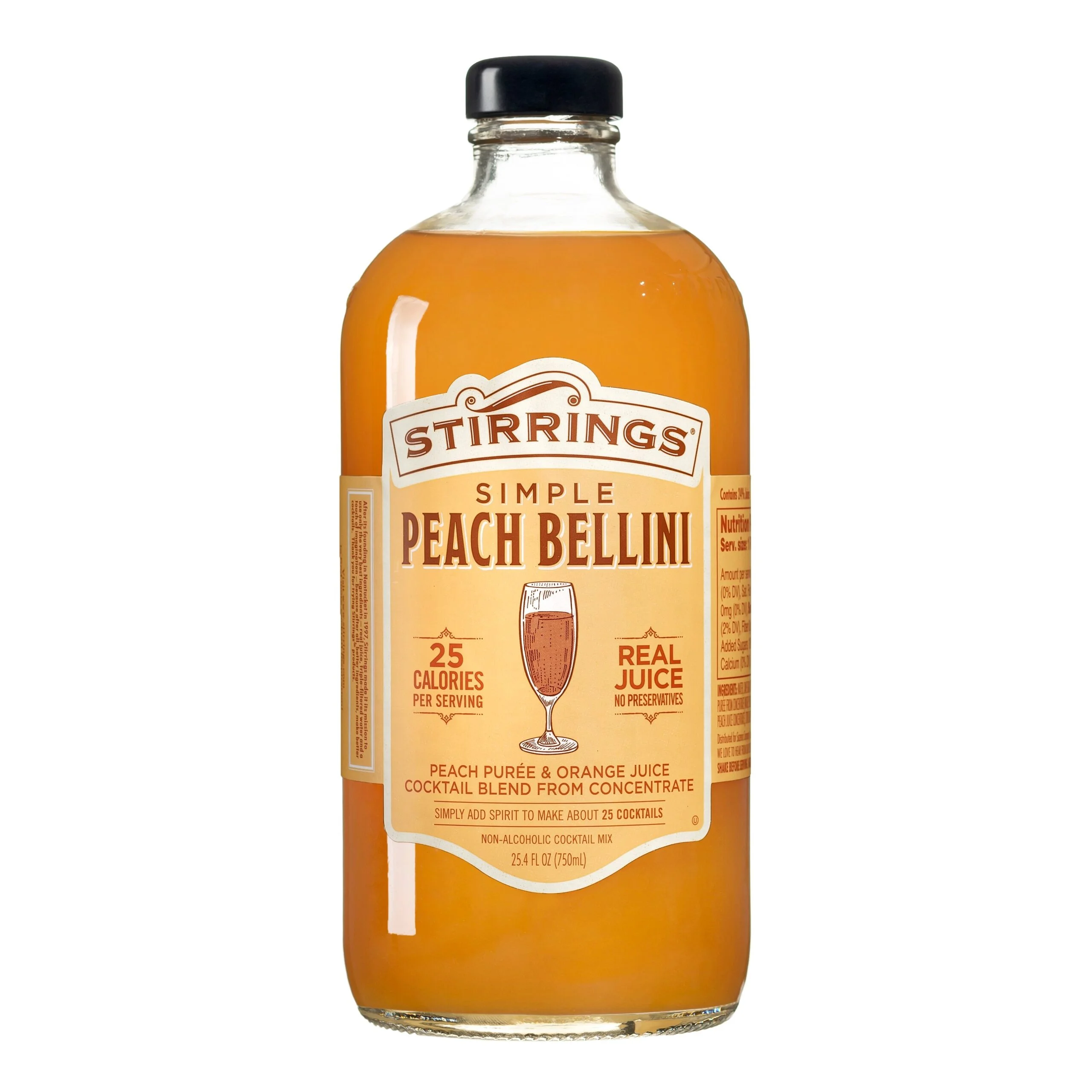 Stirrings – Peach 750mL