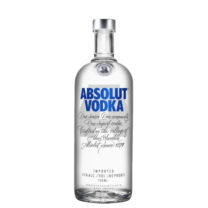 Absolut – 80 Vodka 750mL