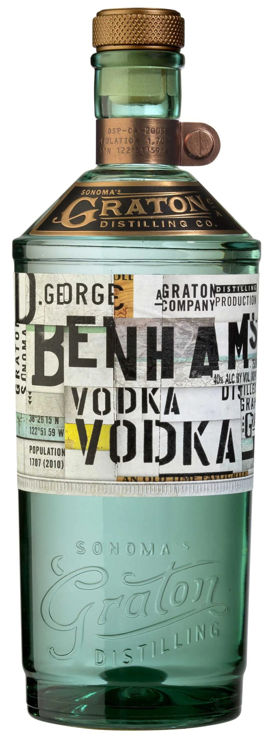 D. George Benham’s – Vodka 750mL