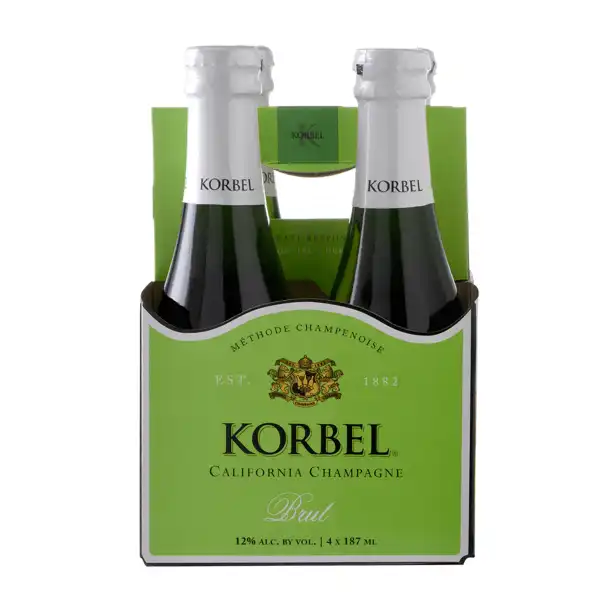 Korbel – Champagne Brut 4pk 187mL