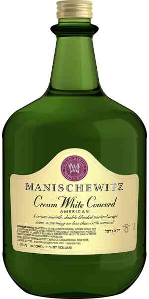 Manischewitz – Cream White Concord 3L