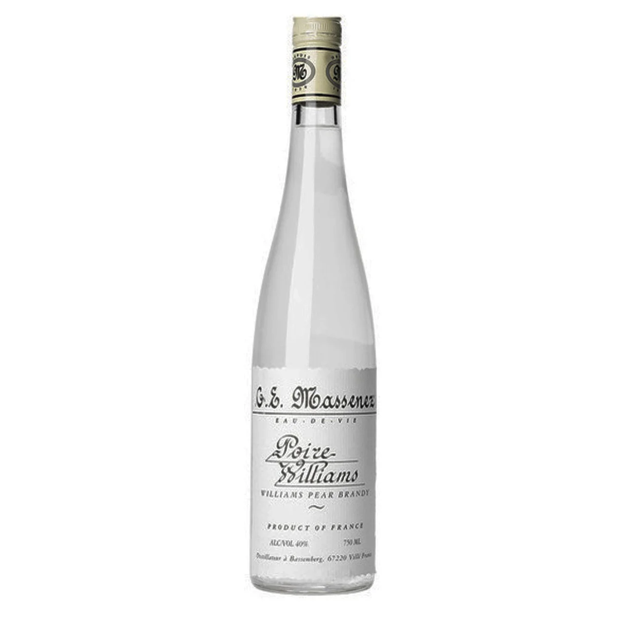 G.e. Massenez – Poire Williams 750mL