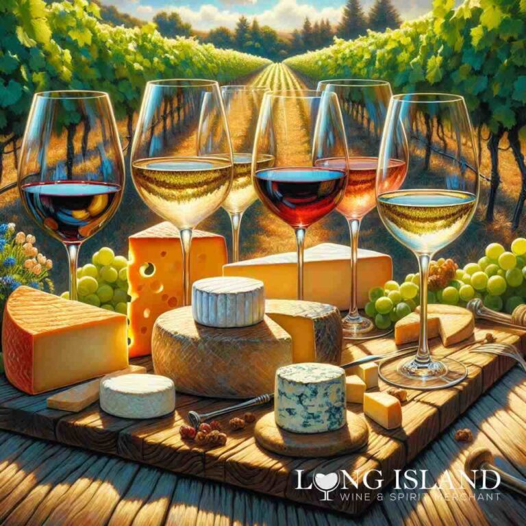 Navigating Pairings: Long Island Cheese Meets Fine Wine