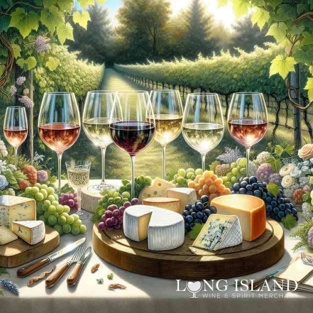 Navigating Pairings: Long Island Cheese Meets Fine Wine