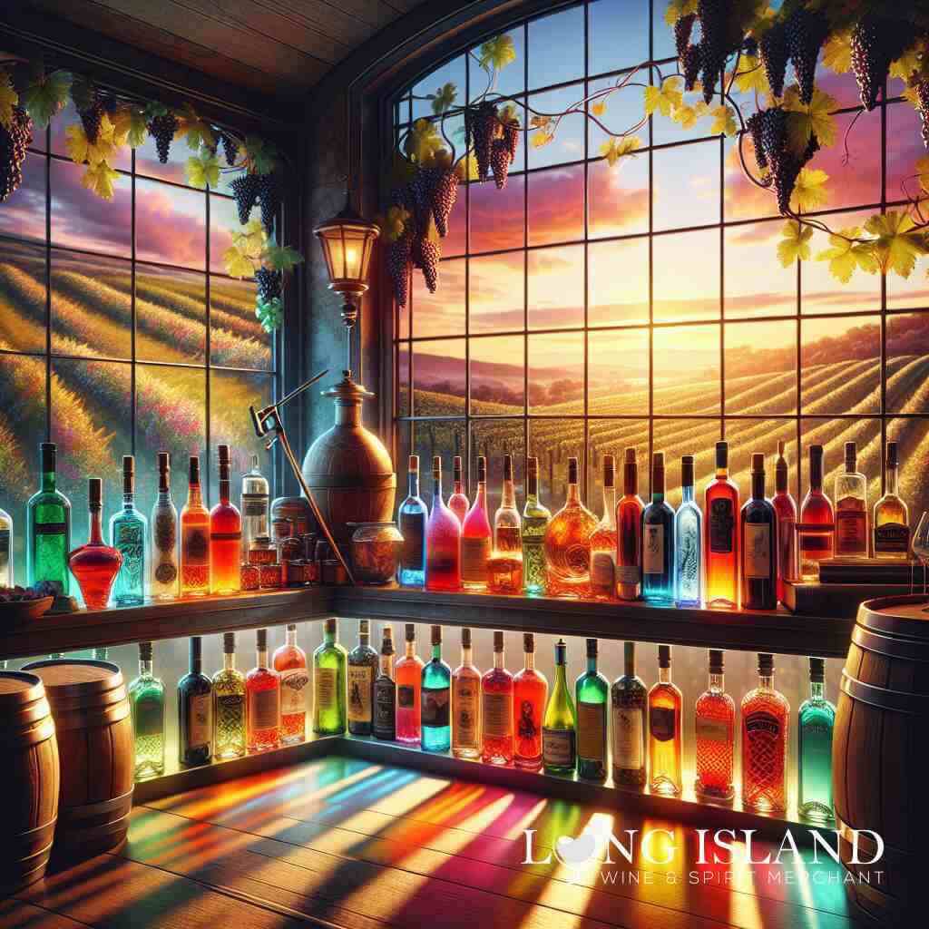 Compare Fine Wine Versus Good Spirits at LI Merchants