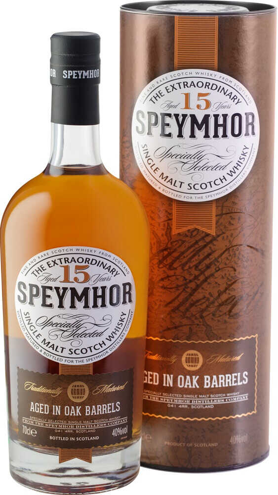 Speymhor – 15 Yrs Single Malt 700mL