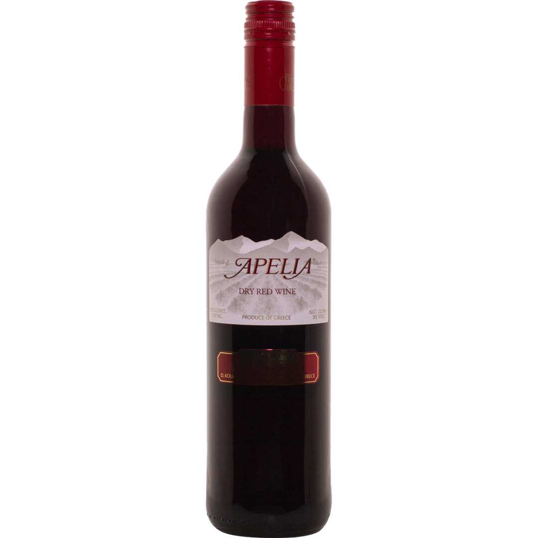 Apelia – Dry Red Wine 750mL