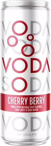 Voda Soda – Cherry Berry 4pk 355mL