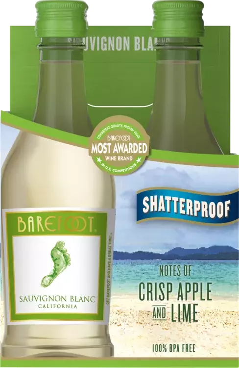 Barefoot – Sauvignon Blanc 4pk 187mL