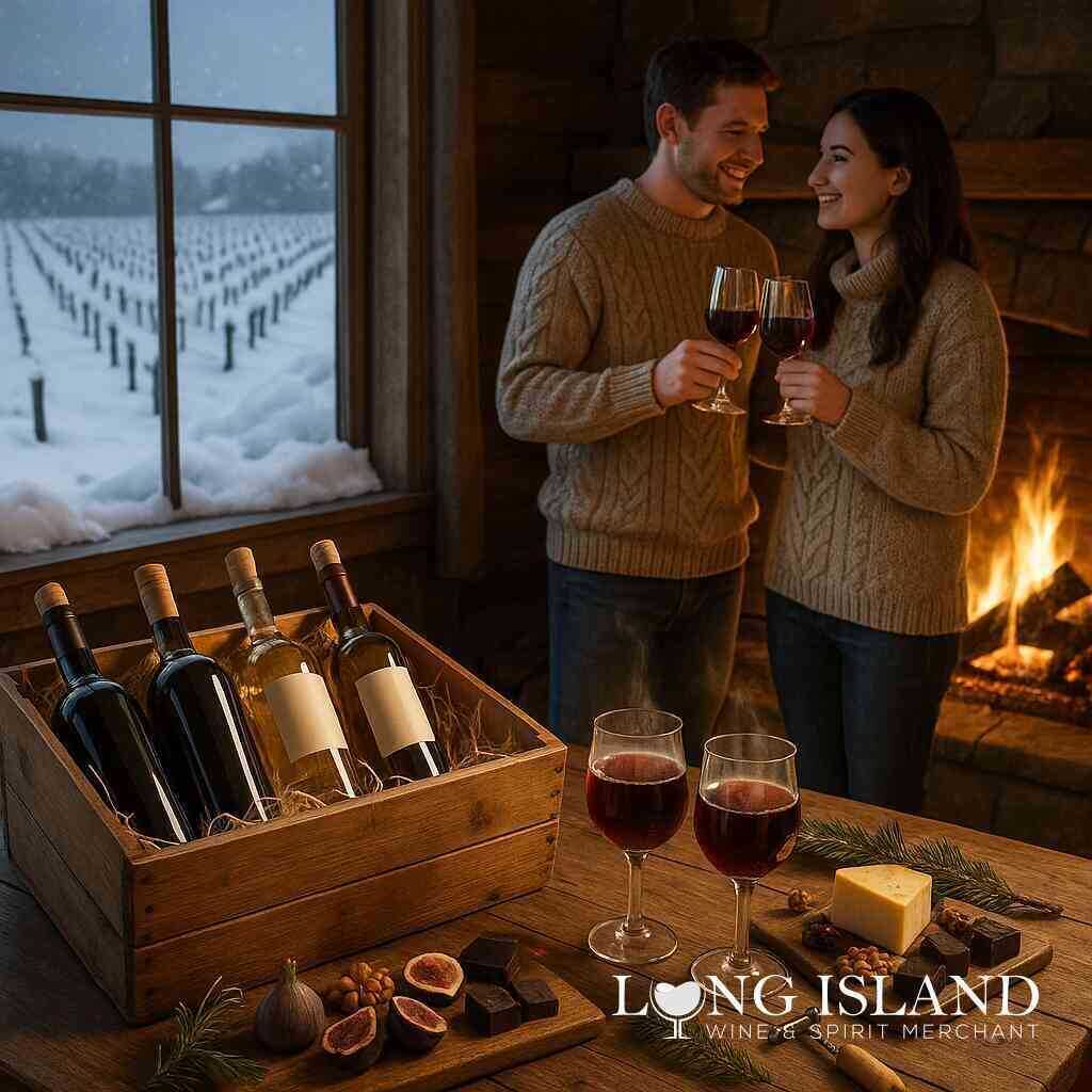 Winter Wine Cases by Long Island Wine & Spirit Merchant
