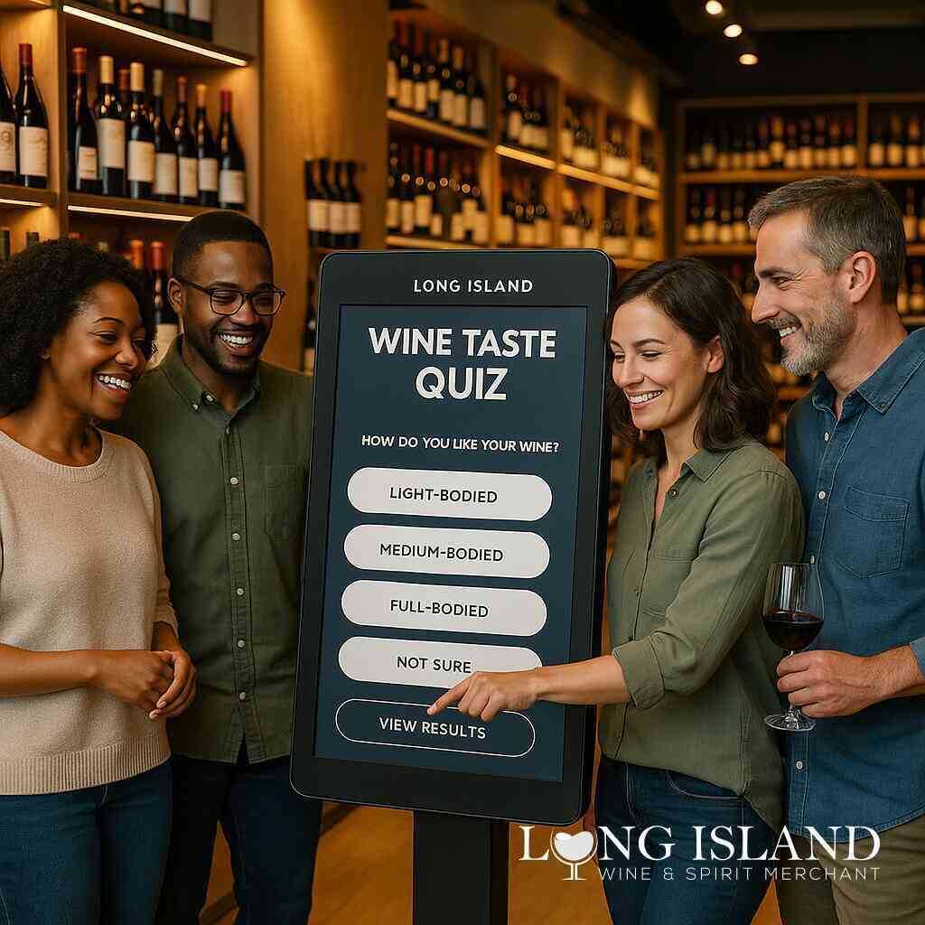 How Long Island Wine Store Uses a Wine Taste Quiz in 2026