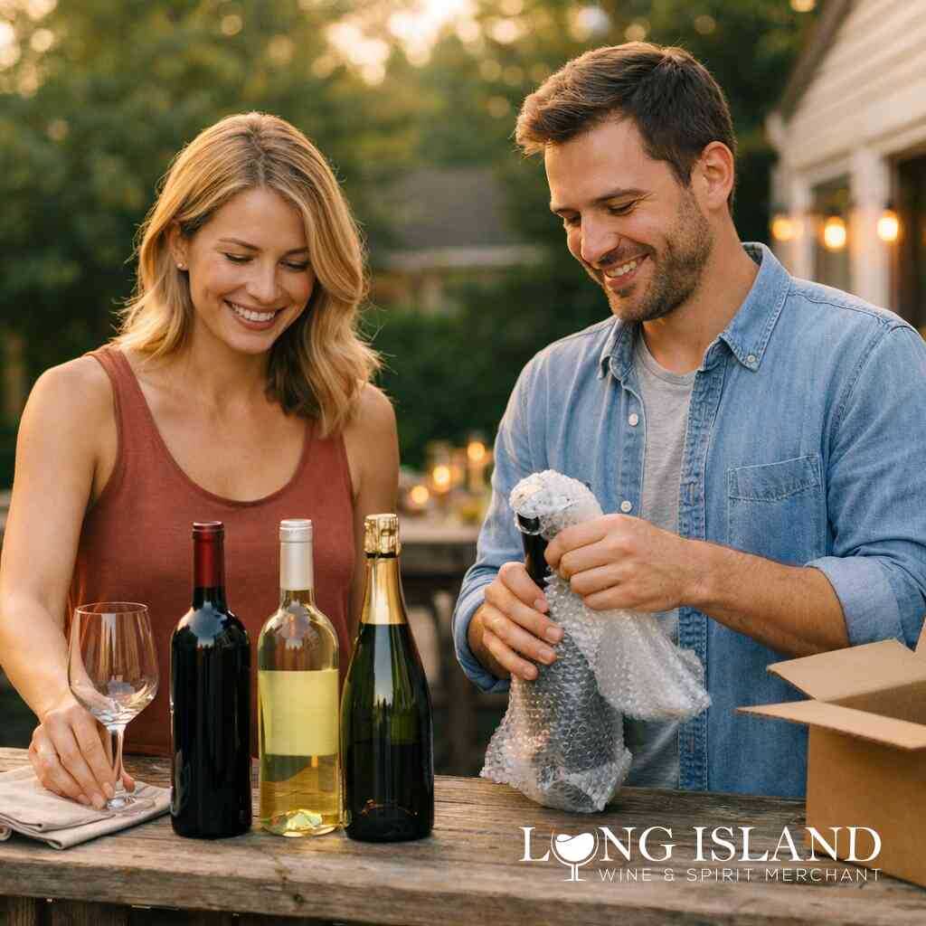 When sparkling wine, Champagne, and prosecco delivery turn a casual toast into the center of the night — Long Island Win