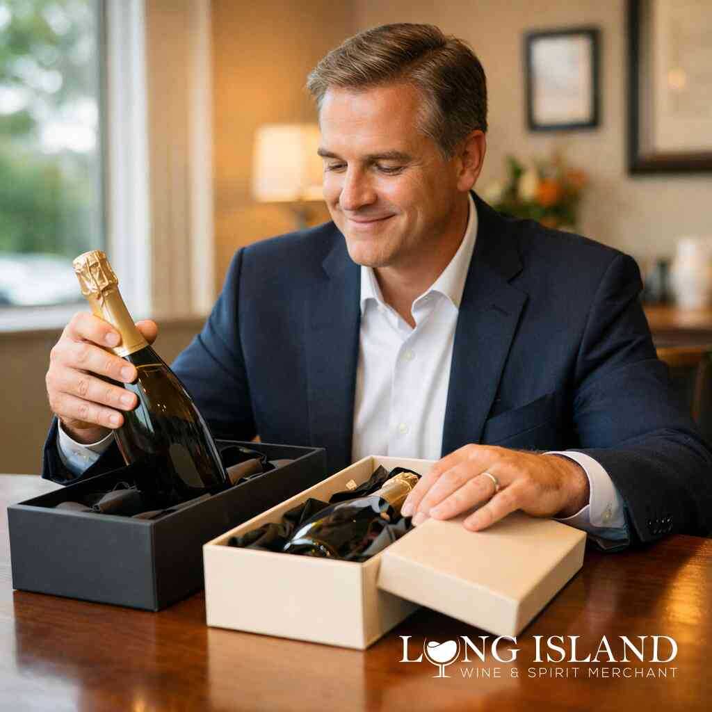 When wine gift baskets and curated corporate gift cases are the better move for teams and clients &mdash; Long Island Wine &amp; S