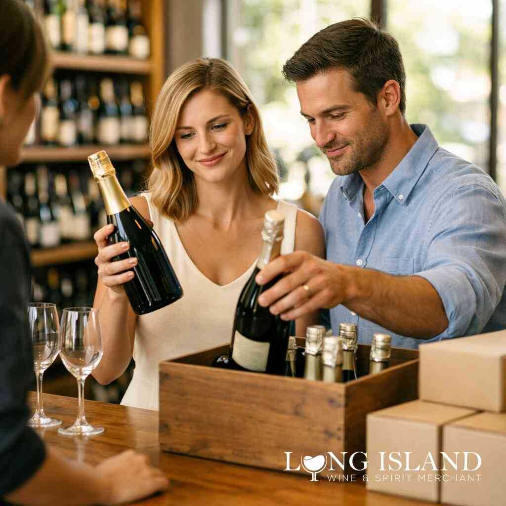 How to Plan Wedding Wine Delivery in Commack with 2026 Cases