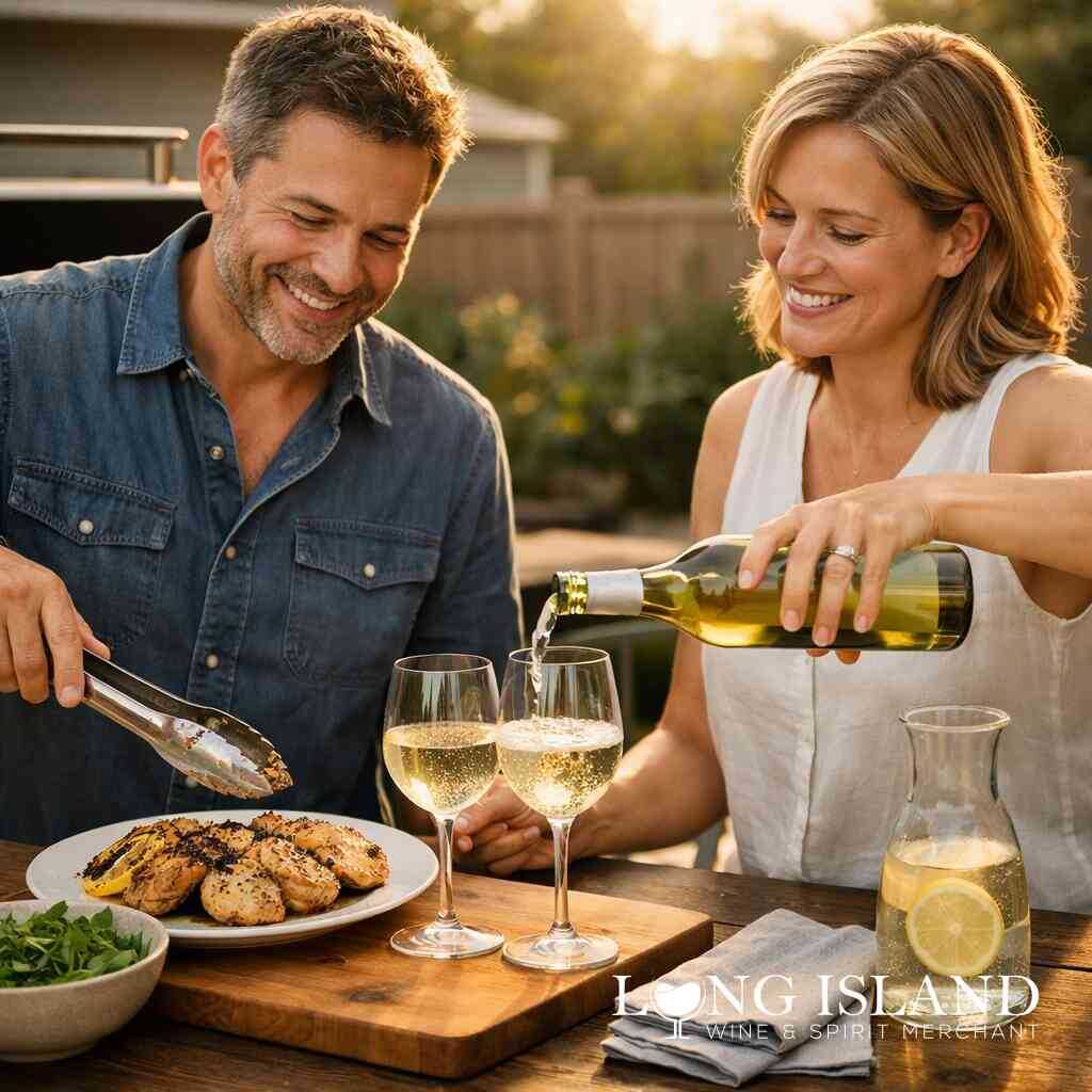 Top 6 White Wines for Grilled Chicken at Long Island Wine & Spirit Merchant