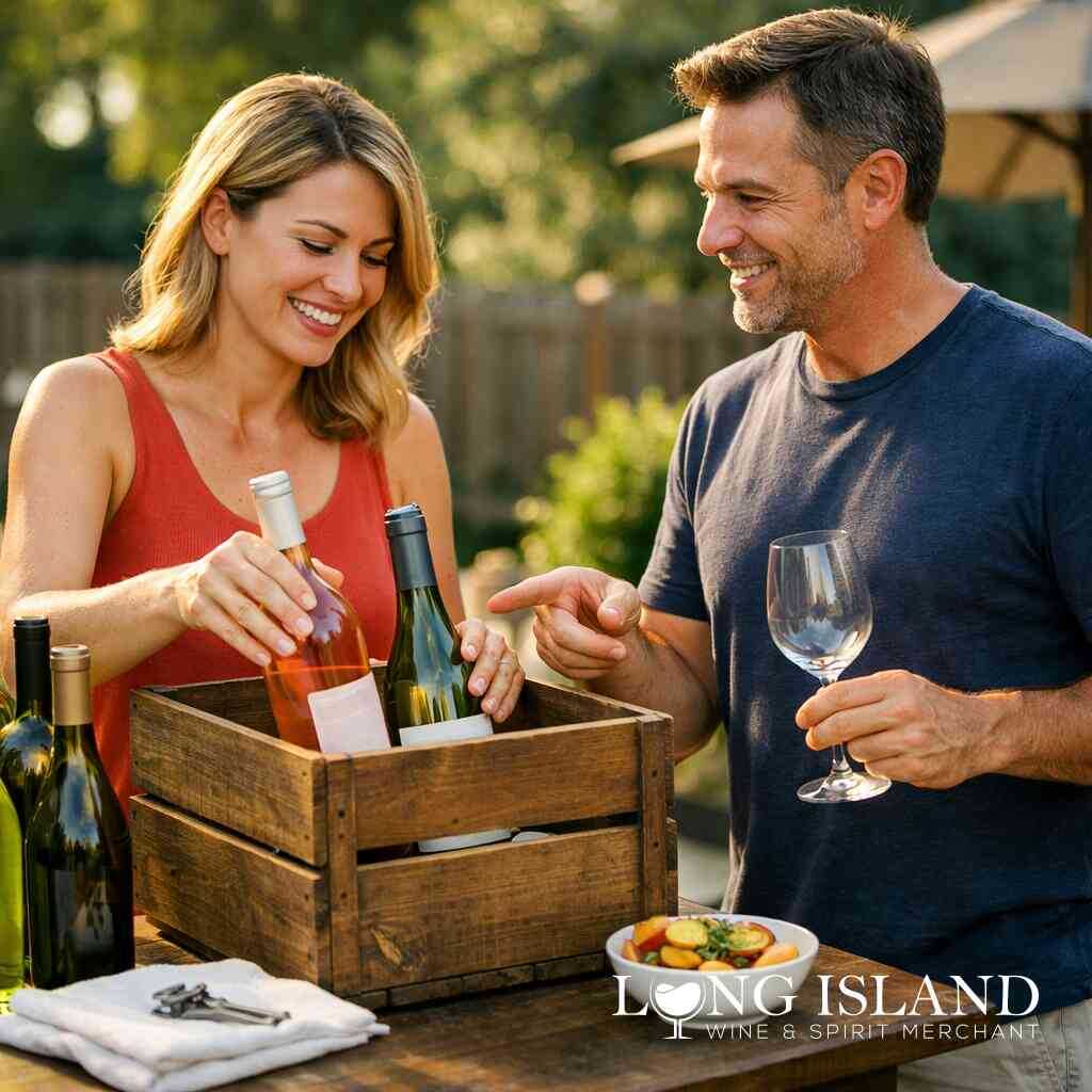 When same-day alcohol delivery is the smart move and when a pre-curated wine case is easier — Long Island Wine & Spirit