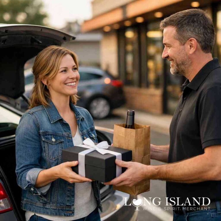 Guide to Curbside Pickup at Long Island Wine and Spirit Merchant