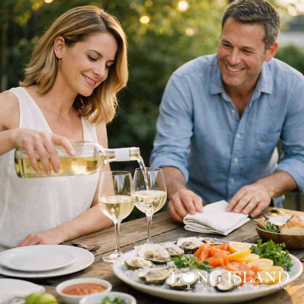 Why sparkling white wine solves the problem of sweet and savory dishes meeting on the same table — Long Island Wine & Sp