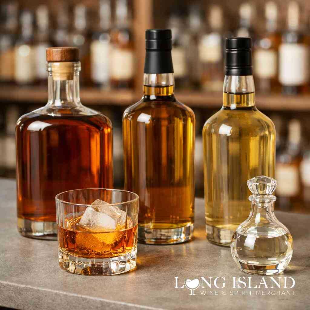 When single malt scotch, blended scotch, rye whiskey, or wheated bourbon makes the most sense, Long Island Wine &amp; Spiri