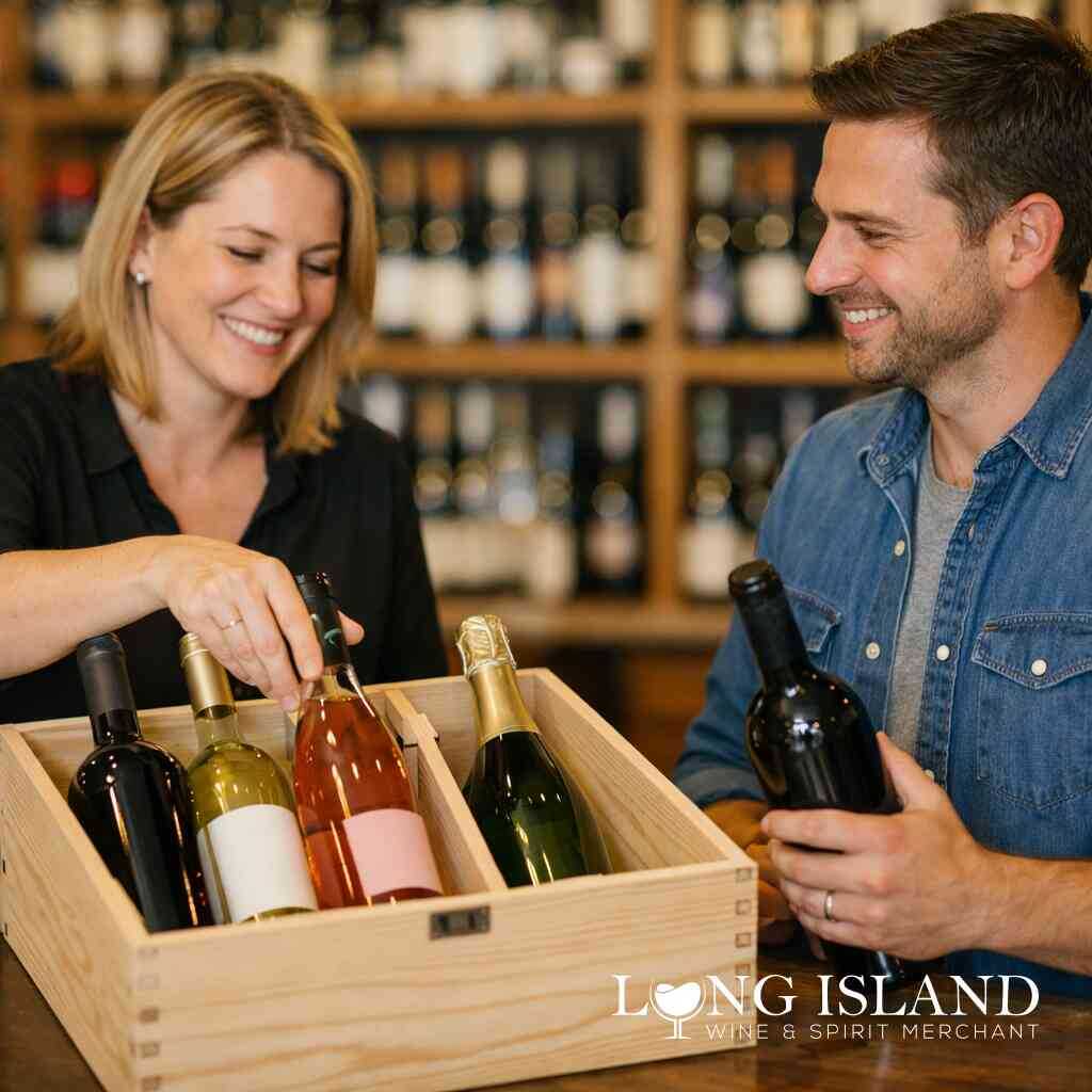 How Long Island Wine & Spirit Merchant Builds Party Wine Cases