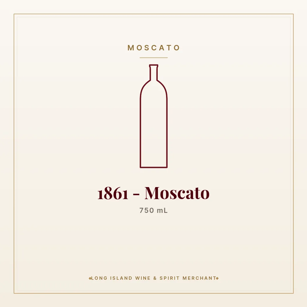 1861 - Moscato 750 mL - Moscato