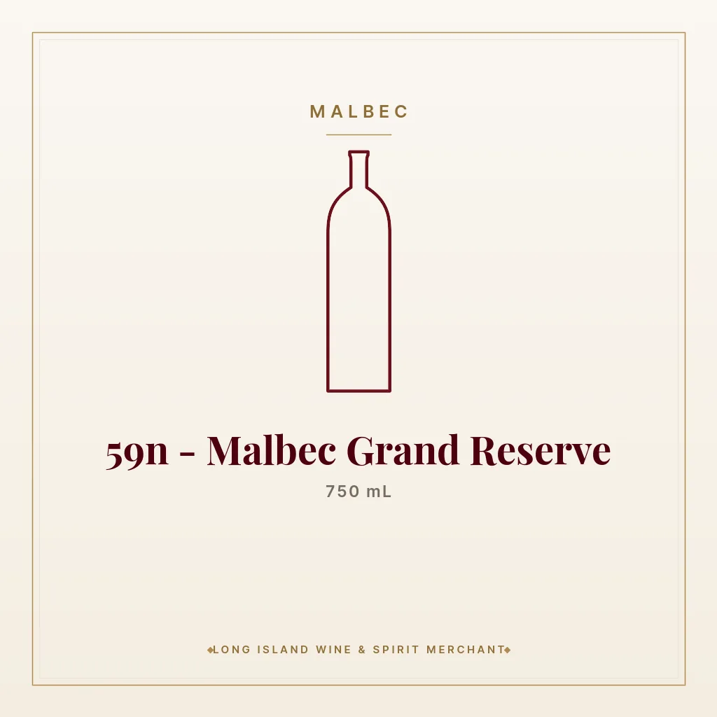 59n - Malbec Grand Reserve 750 mL - Malbec