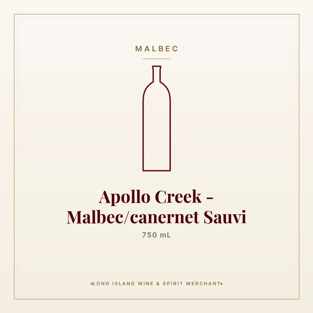 Apollo Creek - Malbec/canernet Sauvi 750 mL - Malbec