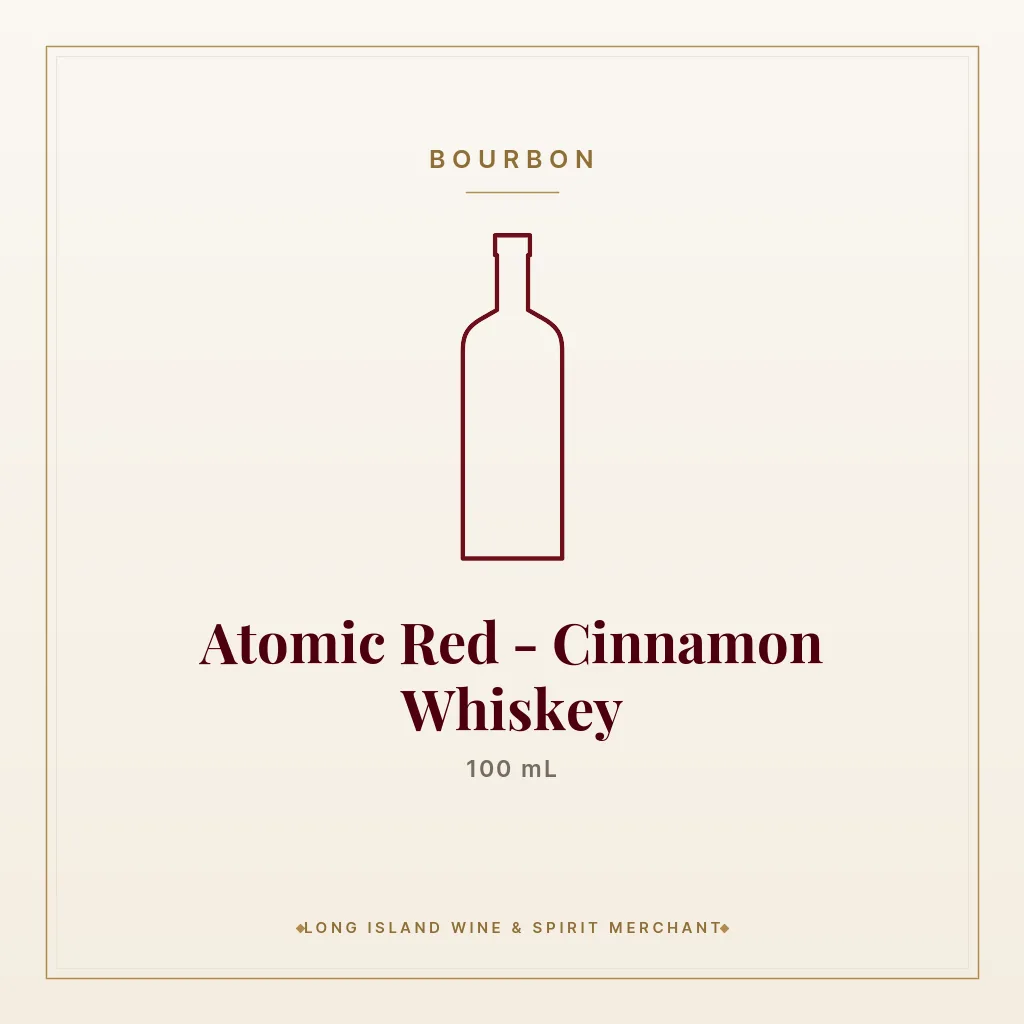 Atomic Red - Cinnamon Whiskey 100 mL - Bourbon