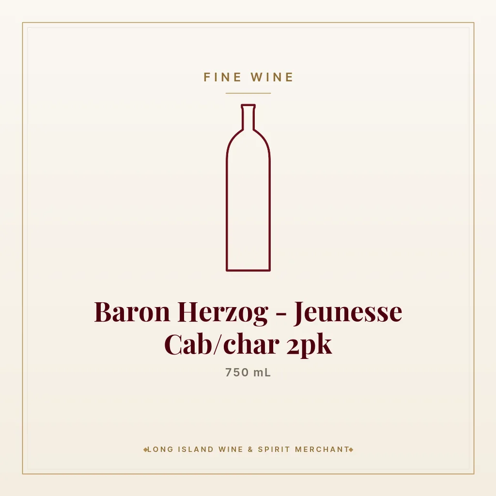 Baron Herzog - Jeunesse Cab/char 2pk 750 mL - Fine Wine