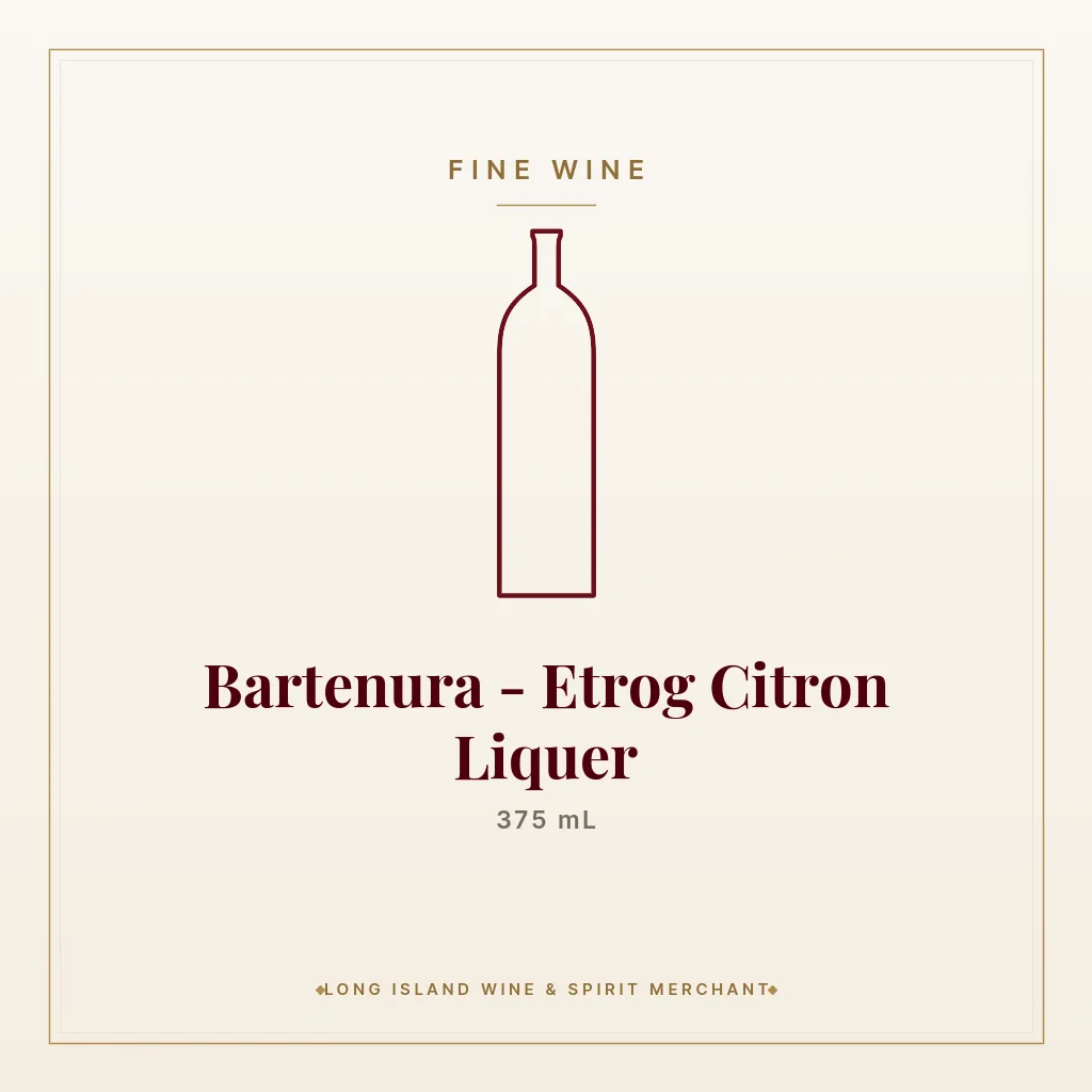 Bartenura - Etrog Citron Liquer 375 mL - Fine Wine