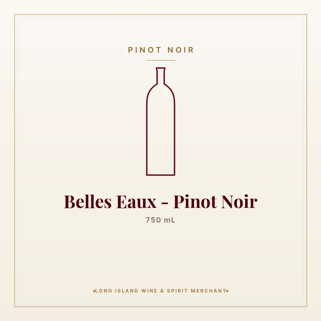 Belles Eaux - Pinot Noir 750 mL - Pinot Noir