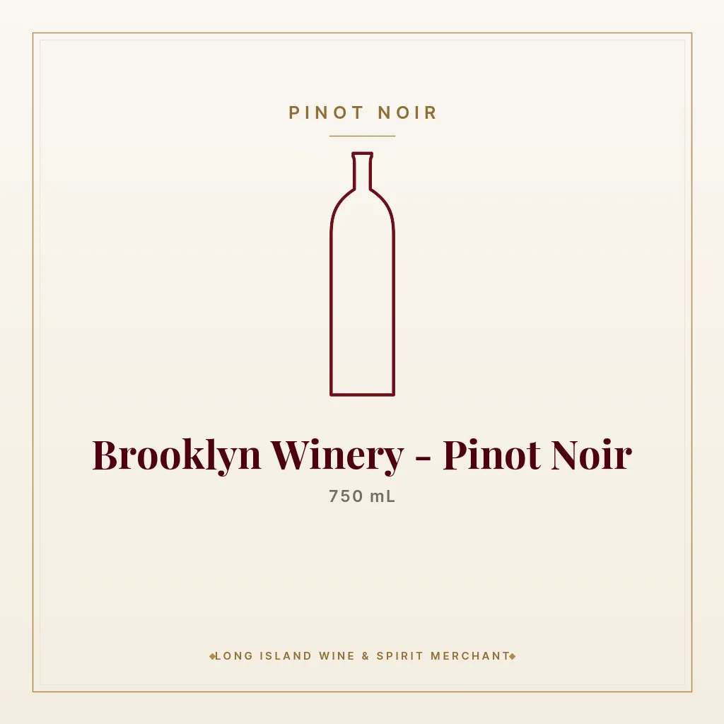 Brooklyn Winery - Pinot Noir 750 mL - Pinot Noir