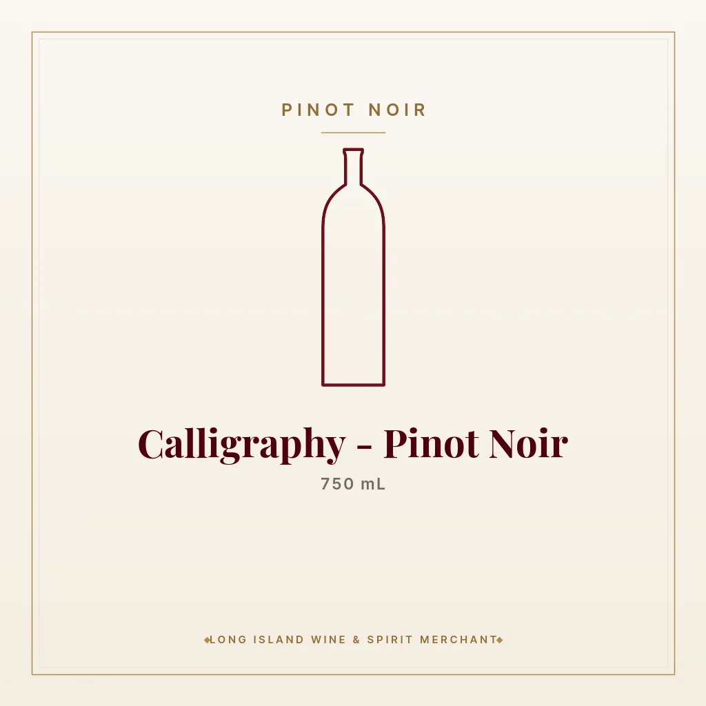 Calligraphy - Pinot Noir 750 mL - Pinot Noir