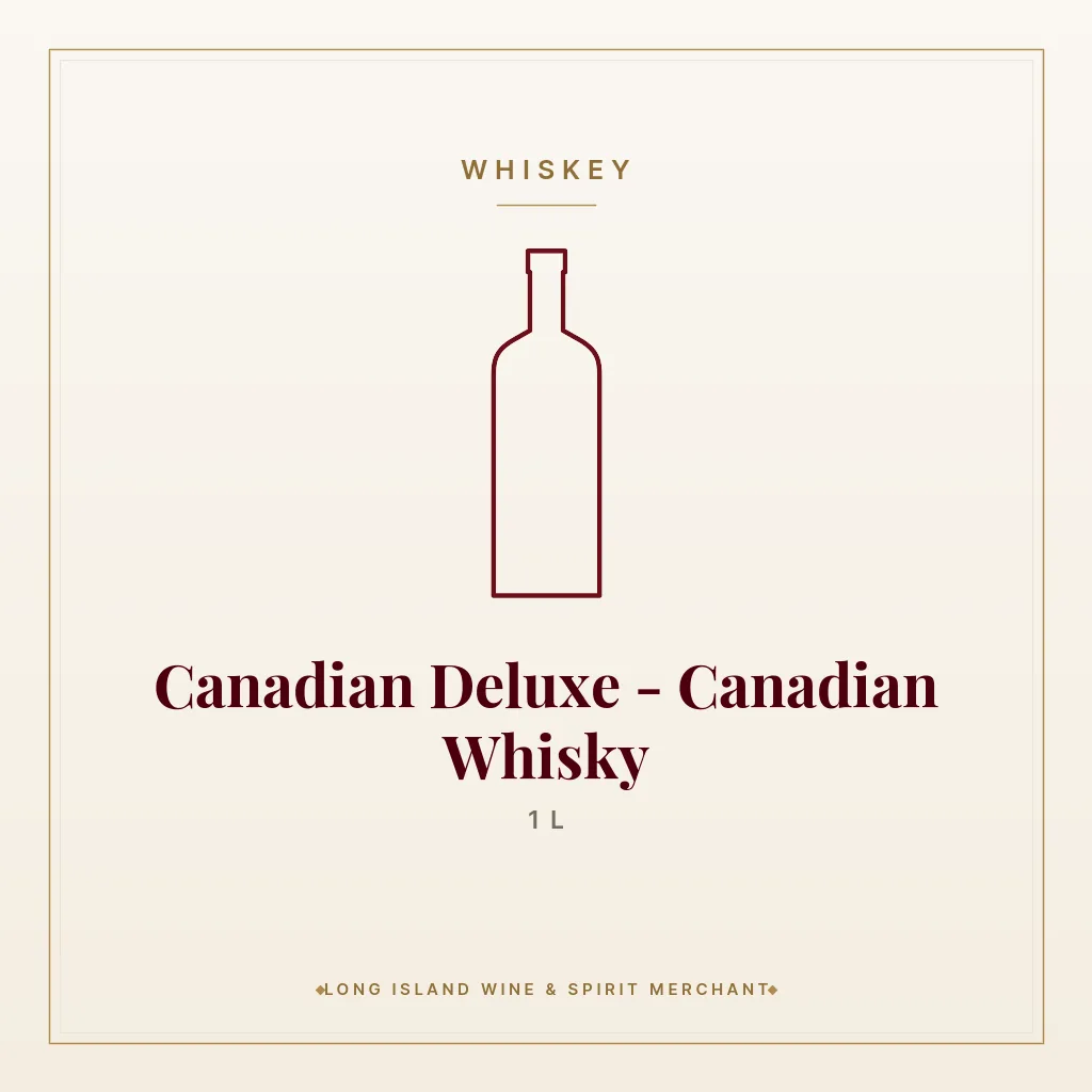 Canadian Deluxe - Canadian Whisky 1 L - Whiskey