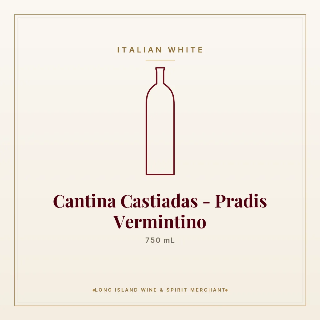 Cantina Castiadas - Pradis Vermintino 750 mL - Italian White