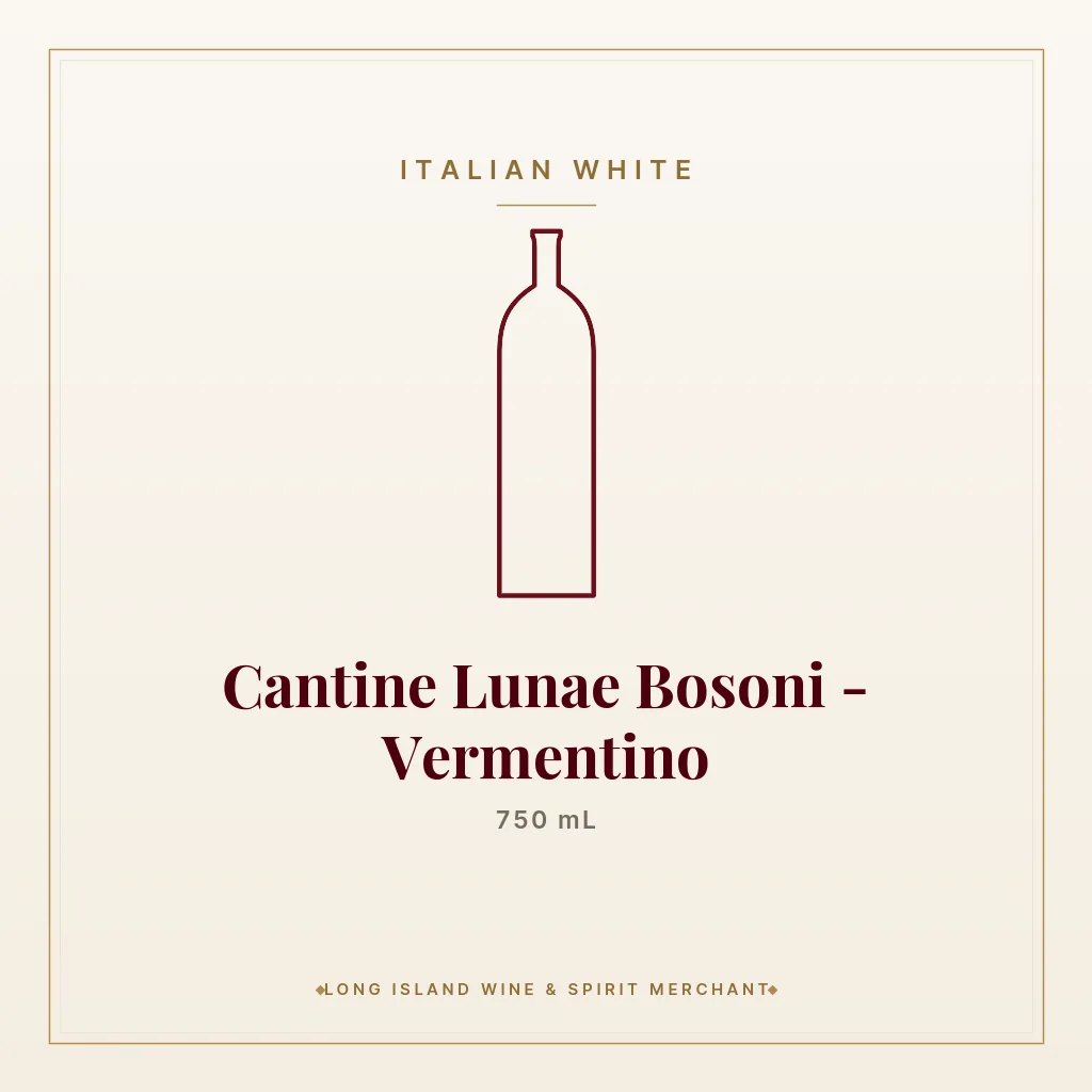 Cantine Lunae Bosoni - Vermentino 750 mL - Italian White