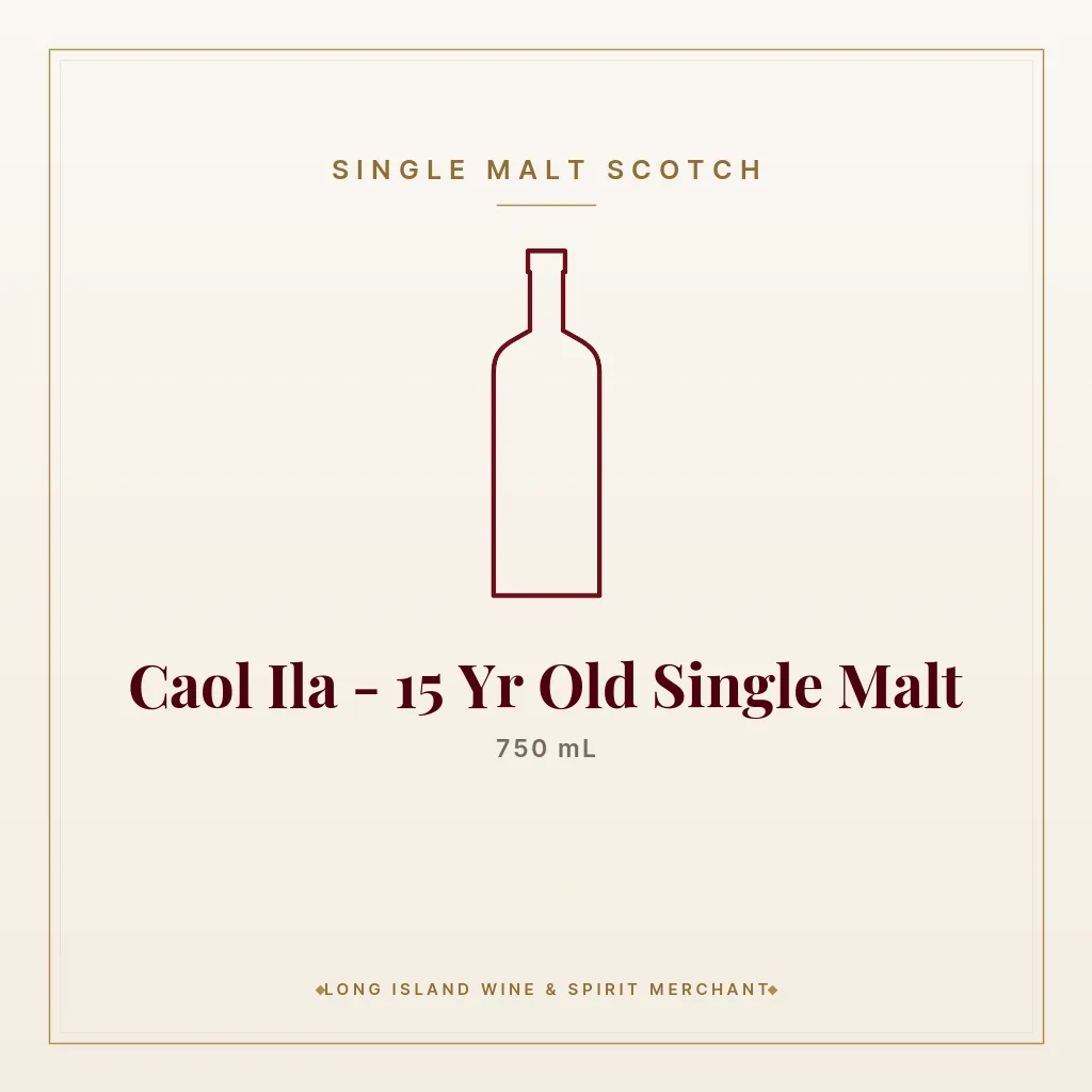 Caol Ila - 15 Yr Old Single Malt 750 mL - Single Malt Scotch