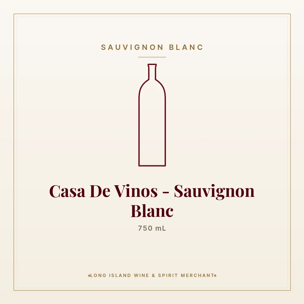 Casa De Vinos - Sauvignon Blanc 750 mL - Sauvignon Blanc