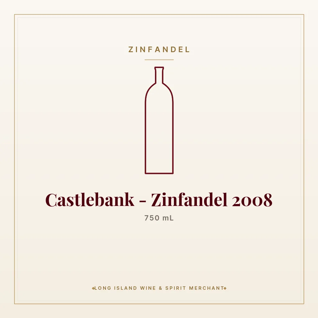 Castlebank - Zinfandel 2008 750 mL - Zinfandel
