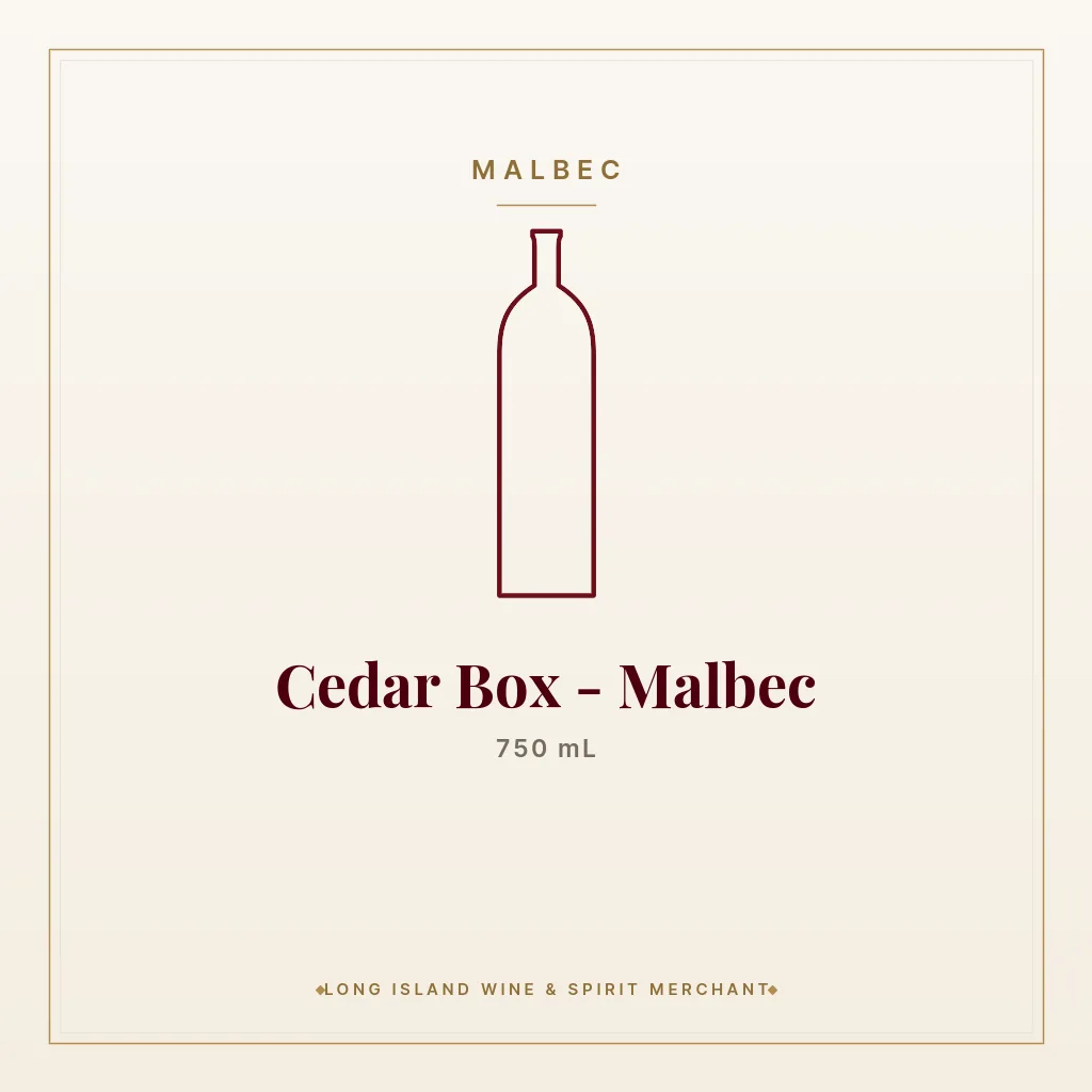 Cedar Box - Malbec 750 mL - Malbec