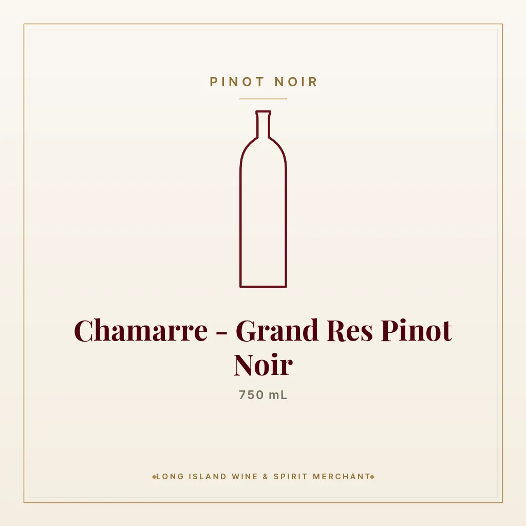 Chamarre - Grand Res Pinot Noir 750 mL - Pinot Noir