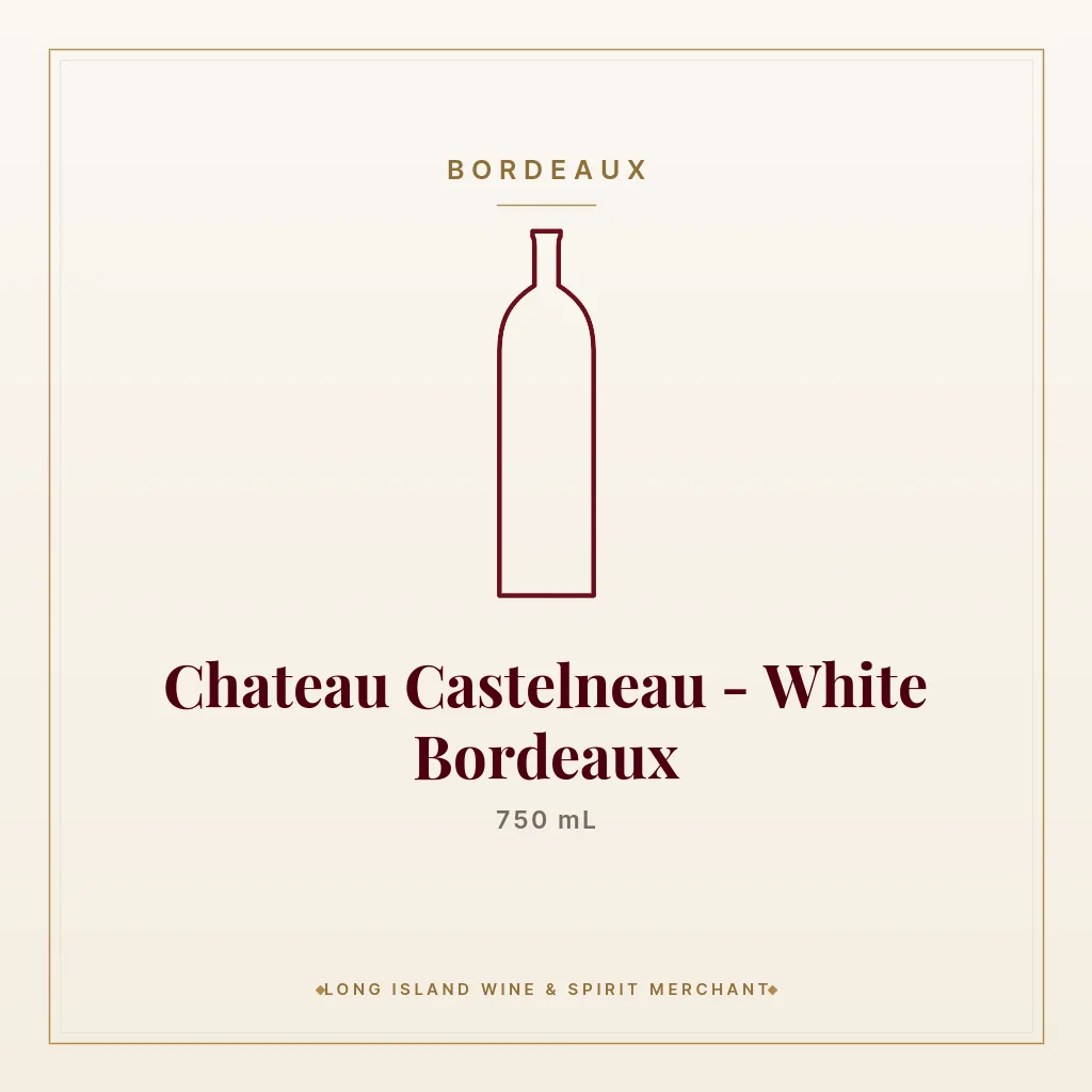 Chateau Castelneau - White Bordeaux 750 mL - Bordeaux