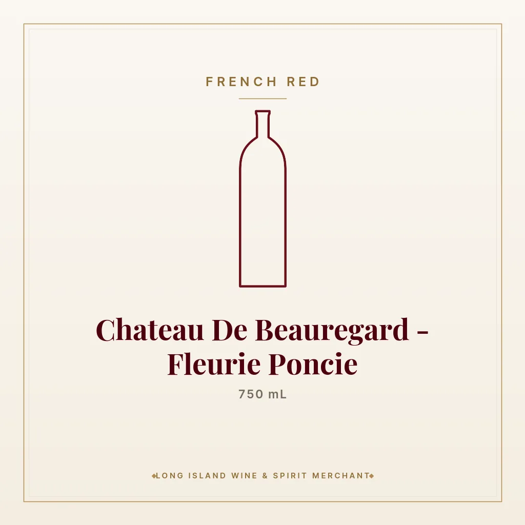 Chateau De Beauregard - Fleurie Poncie 750 mL - French Red