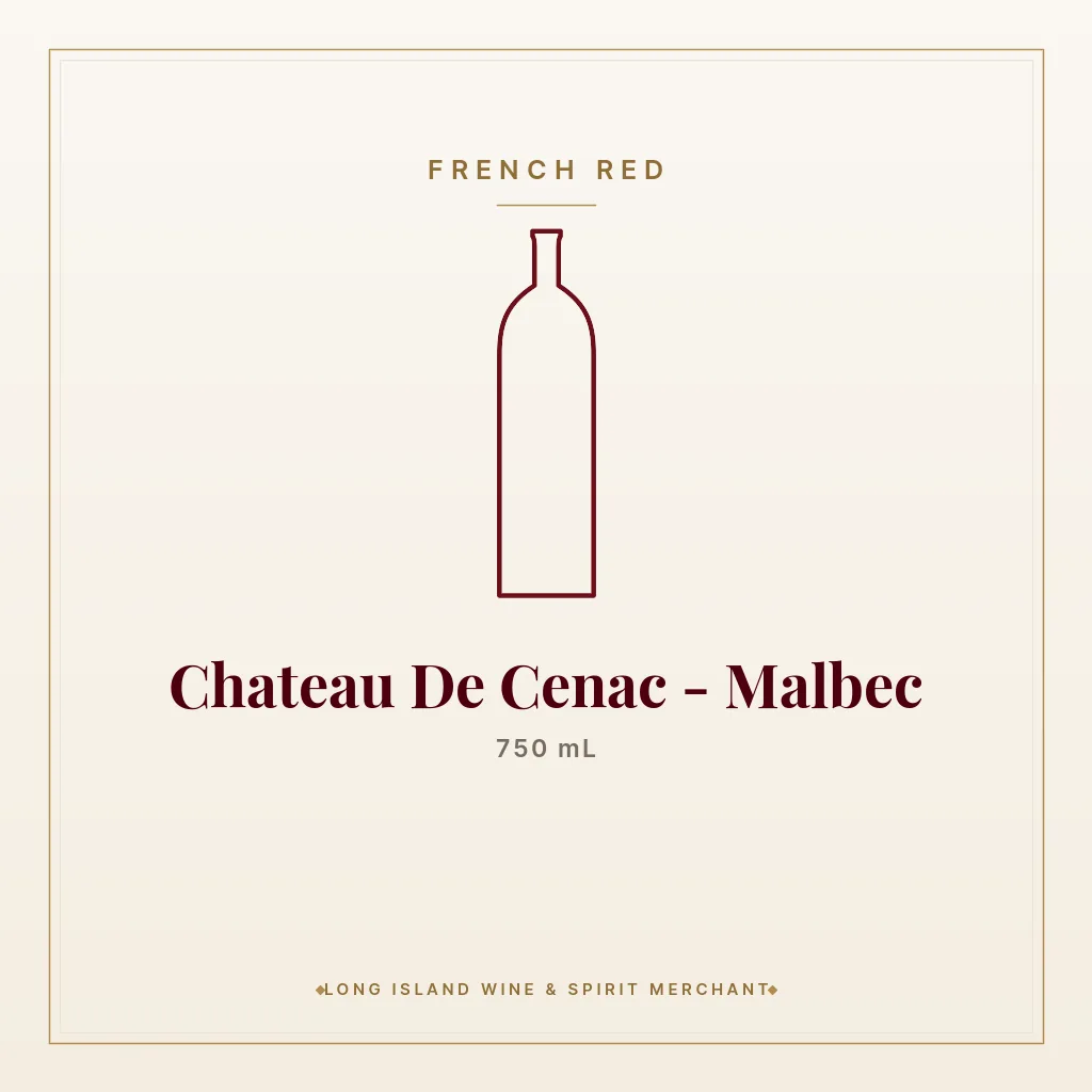 Chateau De Cenac - Malbec 750 mL - French Red